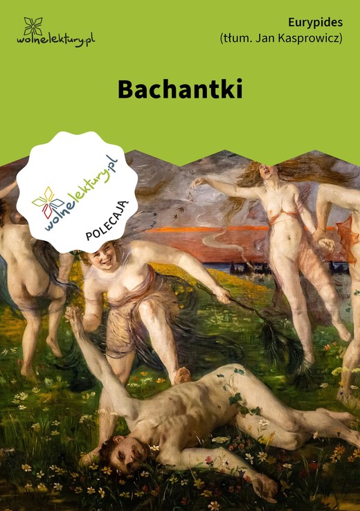 okładka Bachantki ebook | epub, mobi | Eurypides