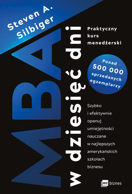 okładka MBA w dziesięć dni ebook | epub, mobi | Steven A. Silbiger