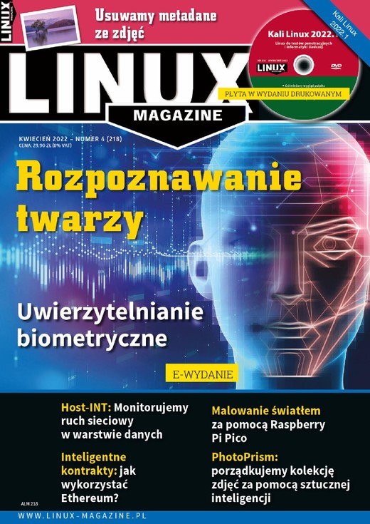 okładka Linux Magazine (kwiecień 2022) Linux Magazine (kwiecień 2022) ebook | epub, pdf | Praca Zbiorowa