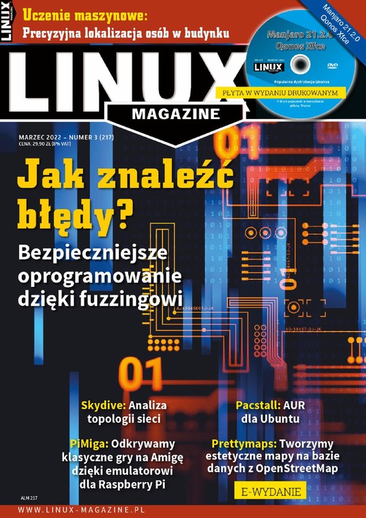 okładka Linux Magazine (marzec 2022) Linux Magazine (marzec 2022) ebook | epub, mobi, pdf | Praca Zbiorowa