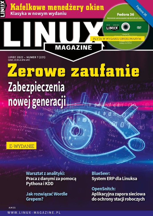 okładka Linux Magazine (lipiec 2022) Linux Magazine (lipiec 2022) ebook | epub, mobi, pdf | Praca zbiorowa