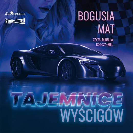 okładka Tajemnice wyścigów audiobook | MP3 | Bogusia Mat