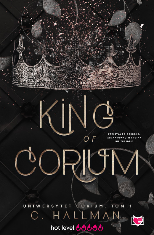 okładka King of Corium. Uniwersytet Corium. Tom 1 ebook | epub, mobi | C. Hallman