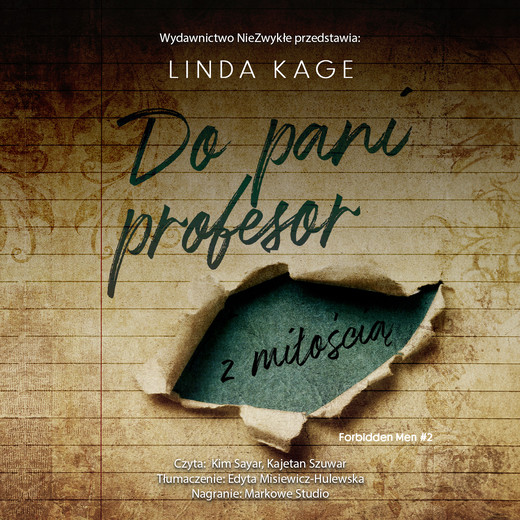 okładka Do pani profesor z miłością audiobook | MP3 | Linda Kage
