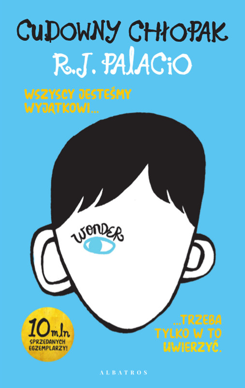 okładka CUDOWNY CHŁOPAK ebook | epub, mobi | R.J. Palacio