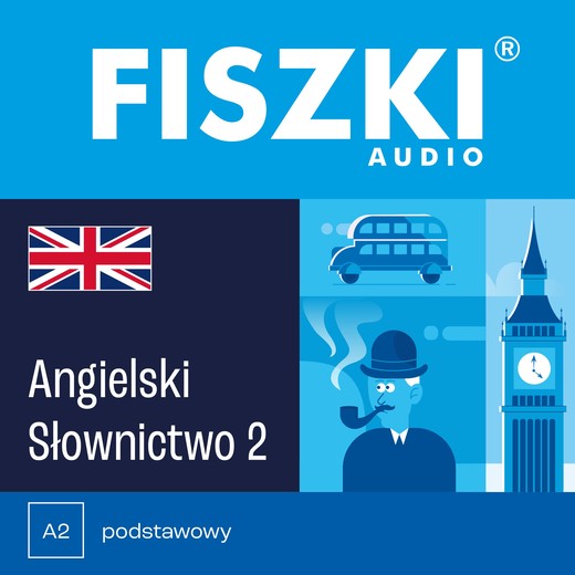 okładka FISZKI audio – angielski – Słownictwo 2 audiobook | MP3 | Patrycja Wojsyk