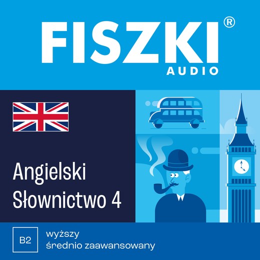 okładka FISZKI audio – angielski – Słownictwo 4 audiobook | MP3 | Patrycja Wojsyk