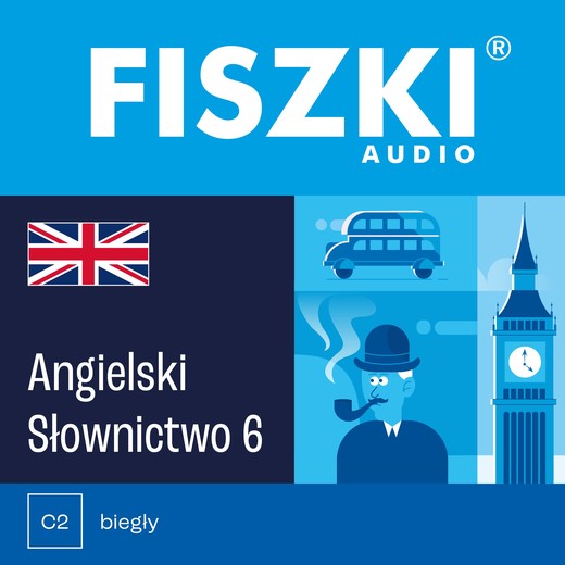 okładka FISZKI audio – angielski – Słownictwo 6 audiobook | MP3 | Patrycja Wojsyk