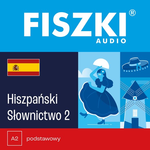 okładka FISZKI audio – hiszpański – Słownictwo 2 audiobook | MP3 | Kinga Perczyńska
