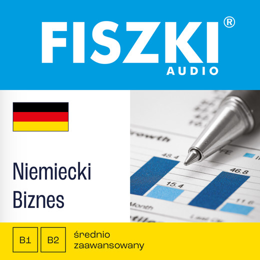 okładka FISZKI audio – niemiecki – Biznes audiobook | MP3 | Kinga Perczyńska