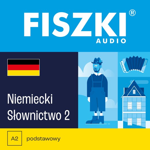 okładka FISZKI audio – niemiecki – Słownictwo 2 audiobook | MP3 | Kinga Perczyńska