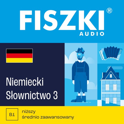 okładka FISZKI audio – niemiecki – Słownictwo 3 audiobook | MP3 | Kinga Perczyńska