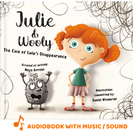 okładka Julie and Wooly. The Case of Lulu’s Disappearance. Słuchowisko audiobook | MP3 | Arrows Maya
