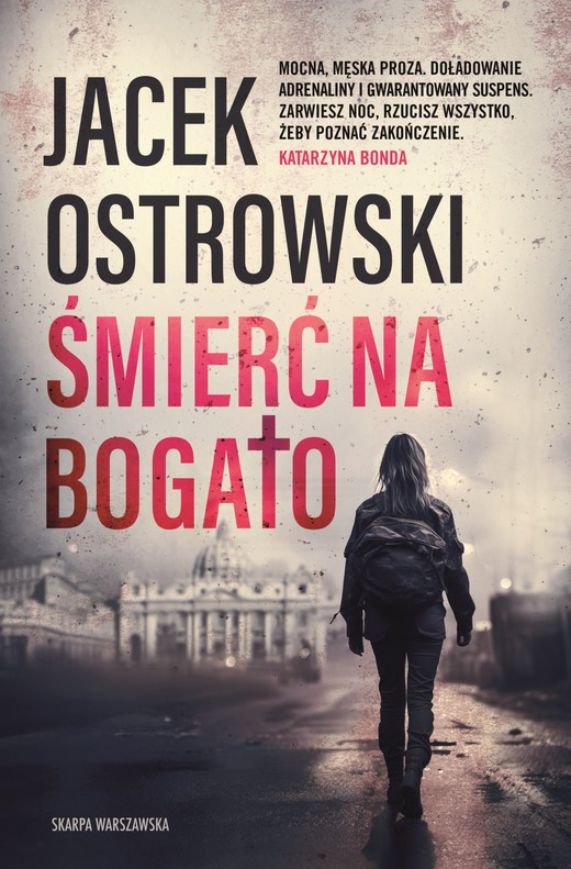 okładka Śmierć na bogato książka | Jacek Ostrowski