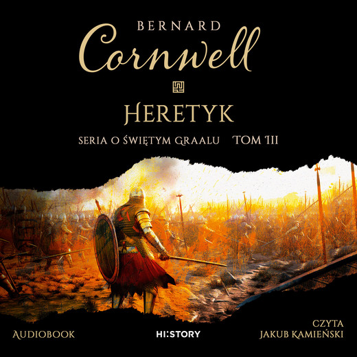 okładka Heretyk audiobook | MP3 | Bernard Cornwell