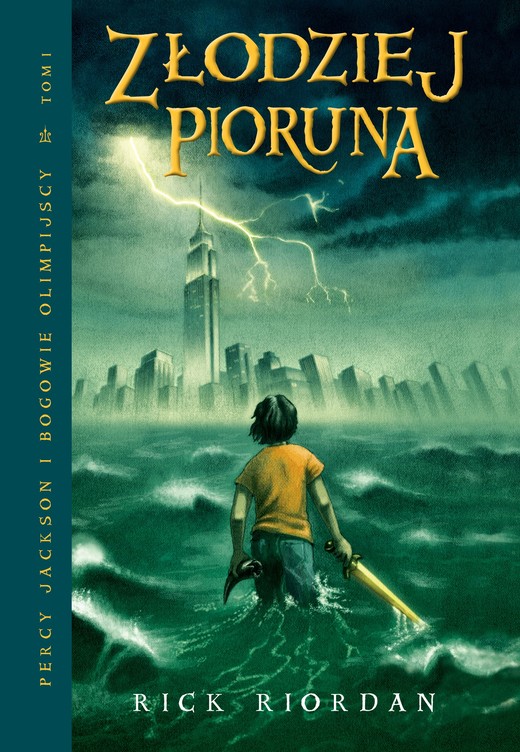 okładka Złodziej pioruna ebook | epub, mobi | Rick Riordan