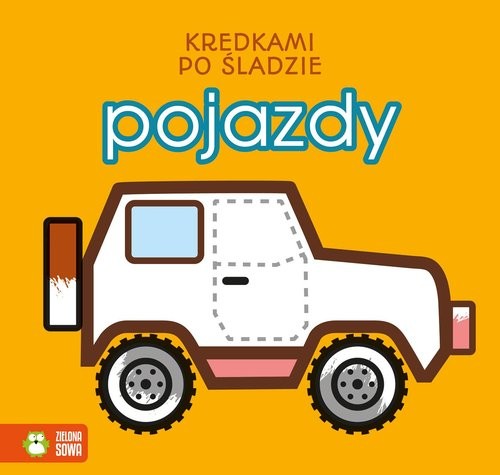 okładka Kredkami po śladzie Pojazdy książka