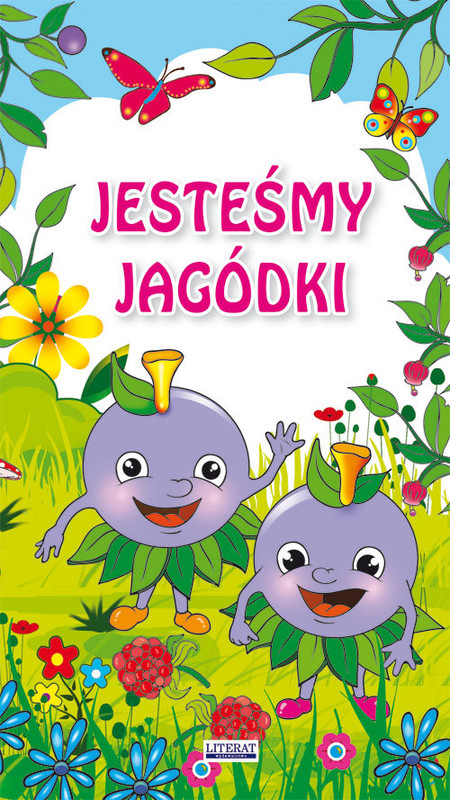 okładka Jesteśmy Jagódki harmonijka książka