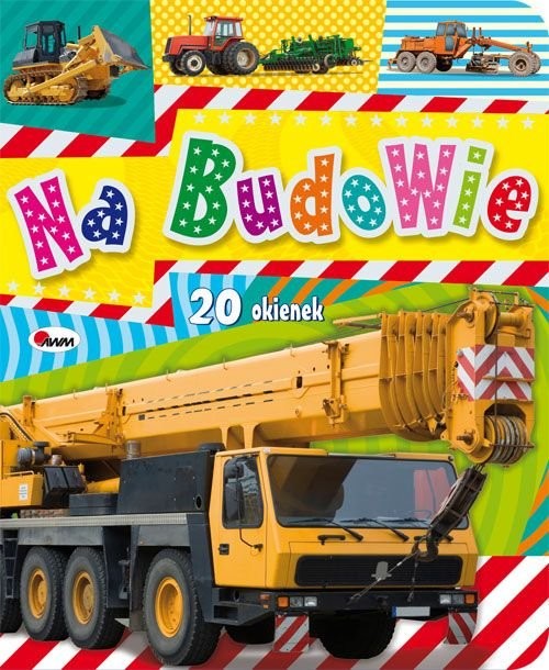 okładka Na budowie 20 okienek książka