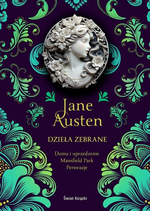 okładka Dzieła zebrane Duma i uprzedzenie / Mansfield Park / Perswazje (elegancka edycja) książka | Jane Austen