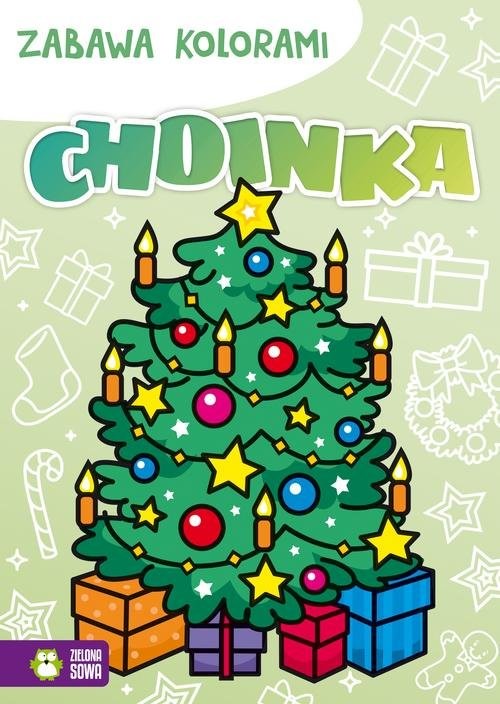 okładka Zabawa kolorami Choinka książka | Barbara Supeł, Anetta Radziszewska