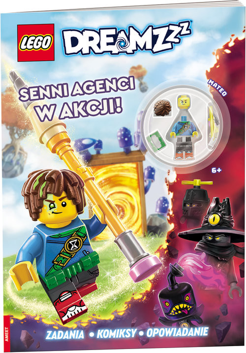 okładka LEGO DREAMZzz Senni Agenci w akcji! książka