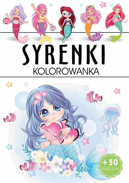 okładka Syrenki kolorowanka książka