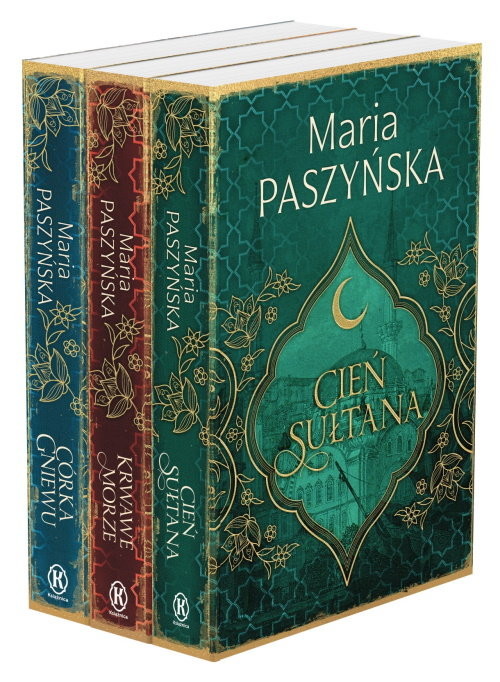 okładka Cień sułtana Tom 1-3 Pakiet książka | Maria Paszyńska