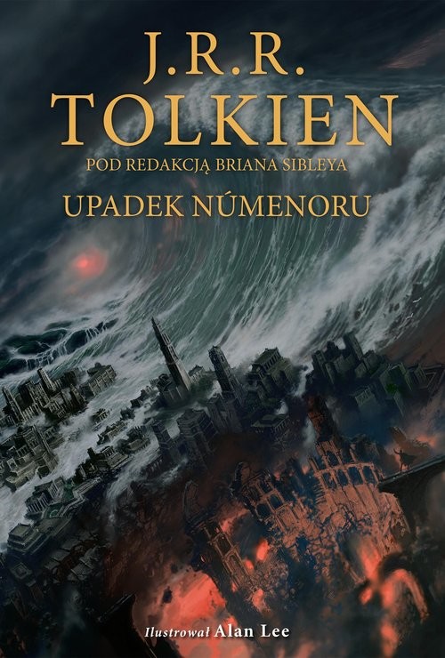 okładka Upadek Numenoru książka | J.R.R. Tolkien