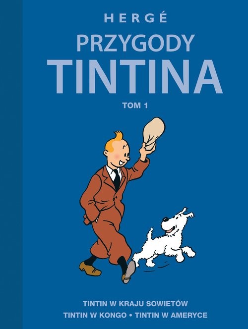 okładka Przygody Tintina Tom 1 książka