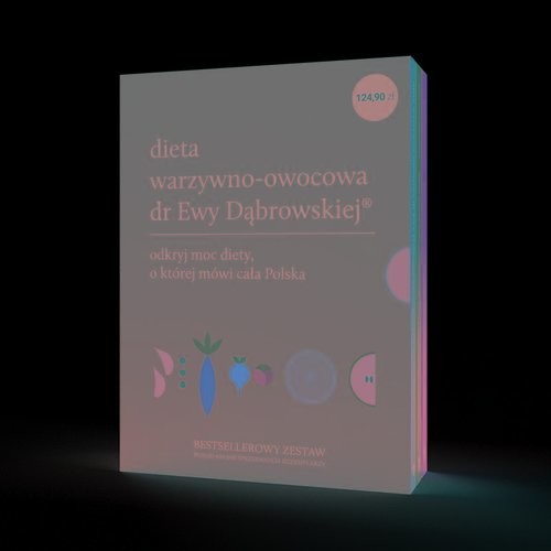 okładka Dieta warzywno-owocowa dr Ewy Dąbrowskiej Pakiet Dieta warzywno-owocowa dr Ewy Dąbrowskiej Przepisy + Dieta warzywno-owocowa dr E.Dąbrowskiej I co da książka | Paulina Borkowska