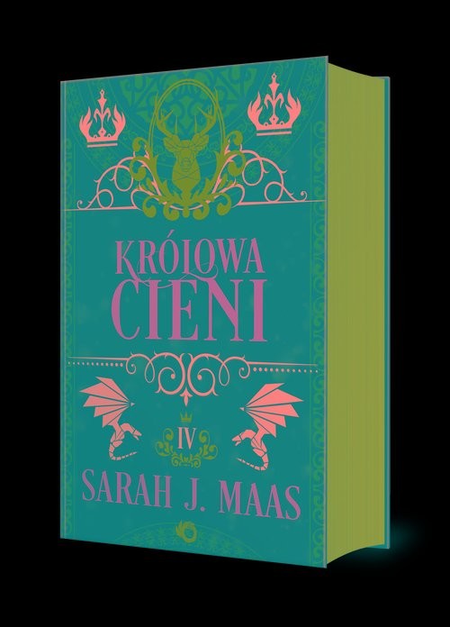 okładka Szklany Tron Tom 4 Królowa Cieni książka | Sarah J. Maas