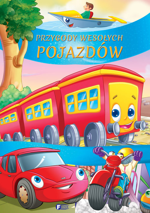 okładka Przygody wesołych pojazdów książka