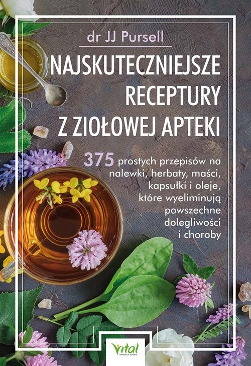 okładka Najskuteczniejsze receptury z ziołowej apteki książka | JJ Pursell