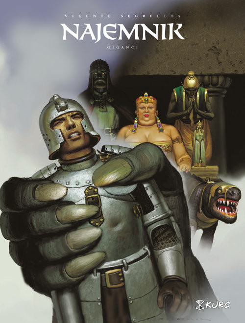 okładka Najemnik Tom 10 Giganci książka | Vicente Segrelles