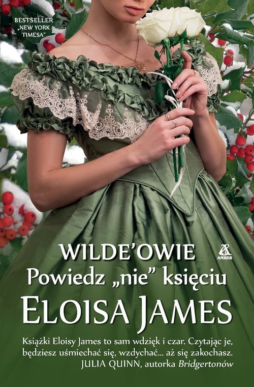 okładka Powiedz nie księciu Wielkie Litery książka | Eloisa James
