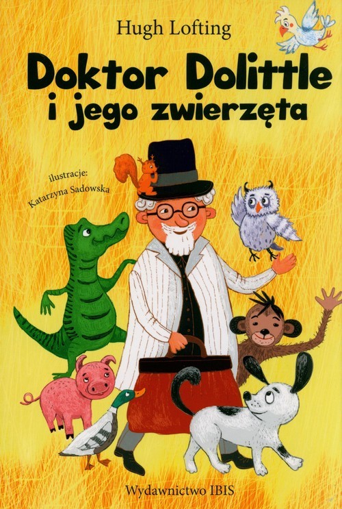 okładka Doktor Dolittle i jego zwierzęta książka | Hugh Lofting