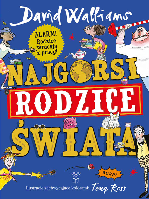 okładka Najgorsi rodzice świata książka | David Walliams