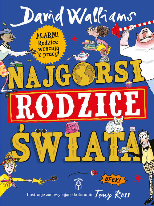 okładka Najgorsi rodzice świata książka | David Walliams