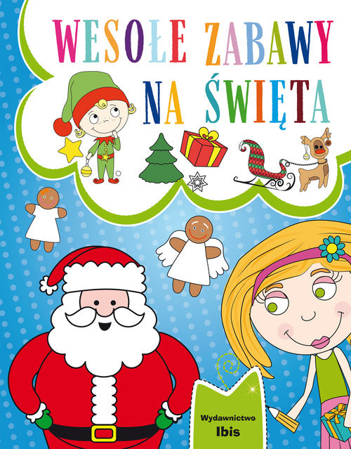 okładka Wesołe zabawy na Święta książka