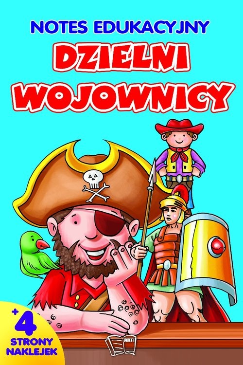 okładka Notes edukacyjny Dzielni wojownicy książka