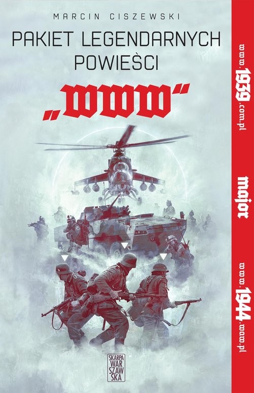 okładka Pakiet legendarnych powieści „WWW”! książka | Marcin Ciszewski