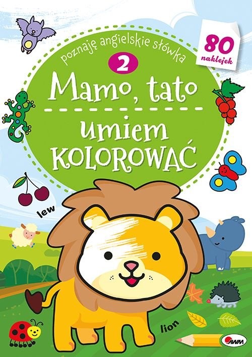 okładka Mamo Tato Umiem kolorować 2 książka