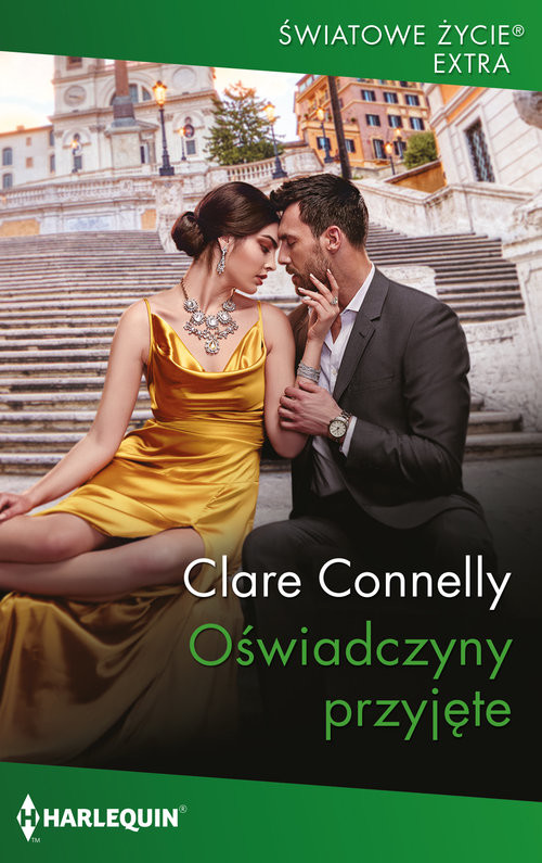 okładka Oświadczyny przyjęte książka | Clare Connelly