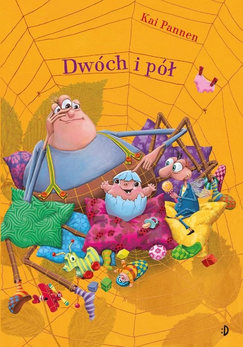 okładka Dwóch i pół Pająk i mucha Tom 4 książka | Kai Pannen