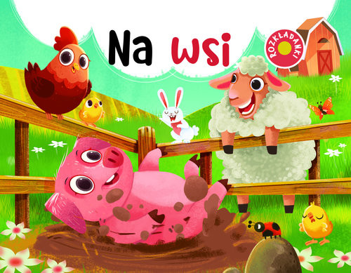 okładka Na wsi Rozkładanki książka