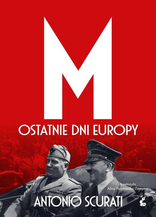 okładka M Ostatnie dni Europy książka | Antonio Scurati