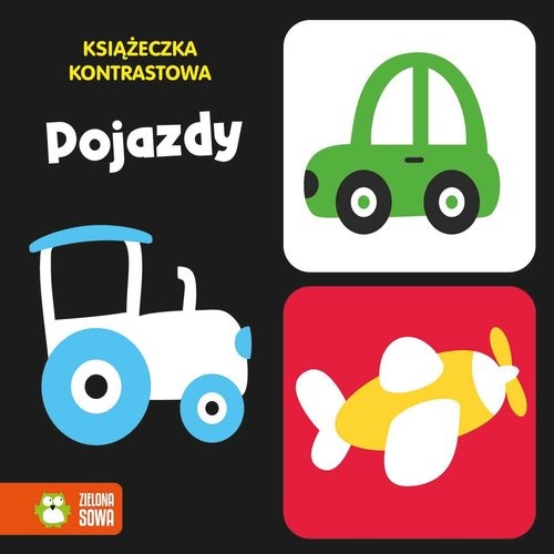 okładka Książeczka kontrastowa Pojazdy książka