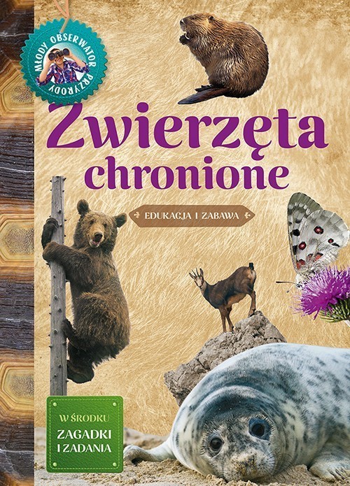 okładka Zwierzęta chronione książka | Hanna Będkowska