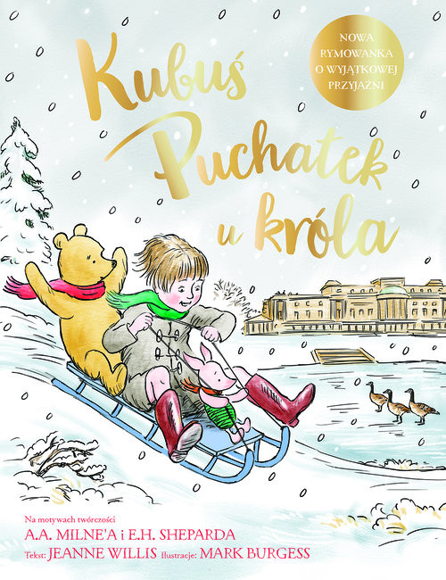 okładka Kubuś Puchatek u króla książka